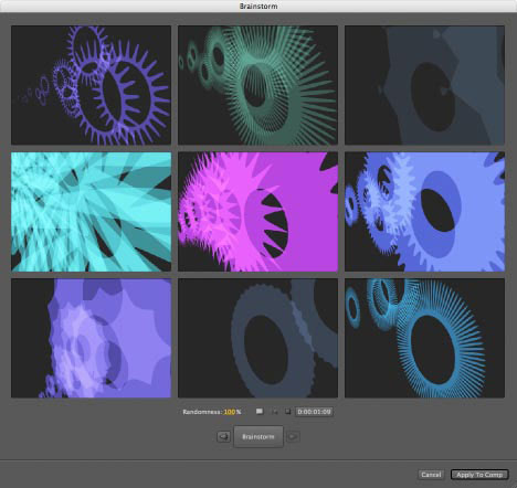 brainstorm dans After Effects CS3 brainstorm dans After Effects CS3