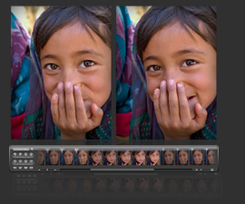 Comparaison de photos avec Aperture