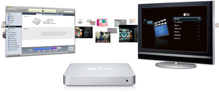 Apple TV Le Media Center d'Apple pour lire les medias de son ordinateur sur sa TV Apple TV Le Media Center d'Apple pour lire les medias de son ordinateur sur sa TV