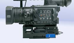 disque de tournage FS-4 ou FS-100 fixé sous la caméra