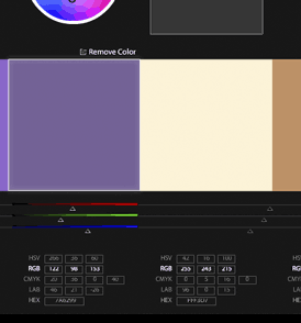autre modification des couleurs dans kuller