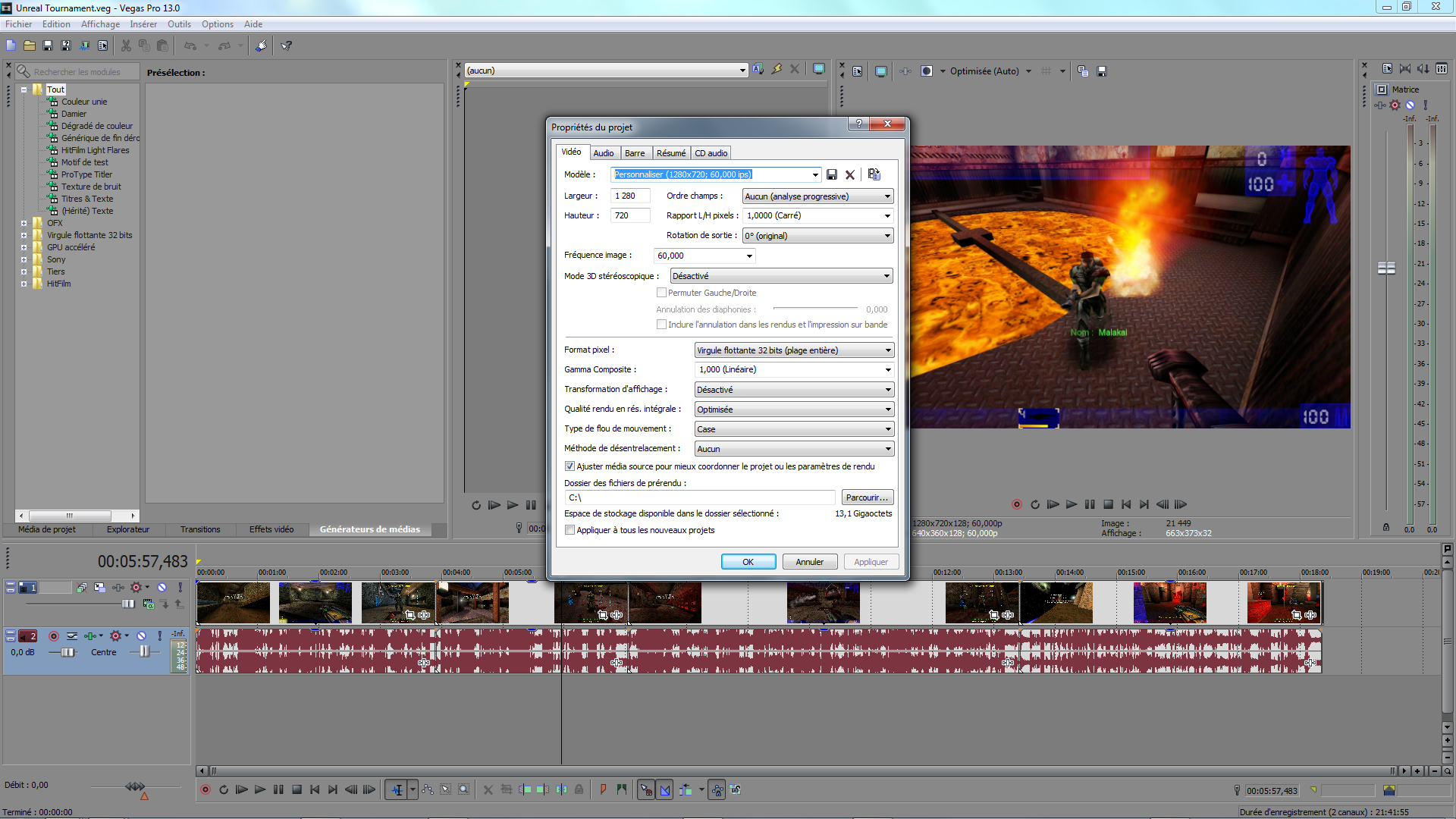 01 - Sony Vegas - Propriétés du projet - Vidéo.png