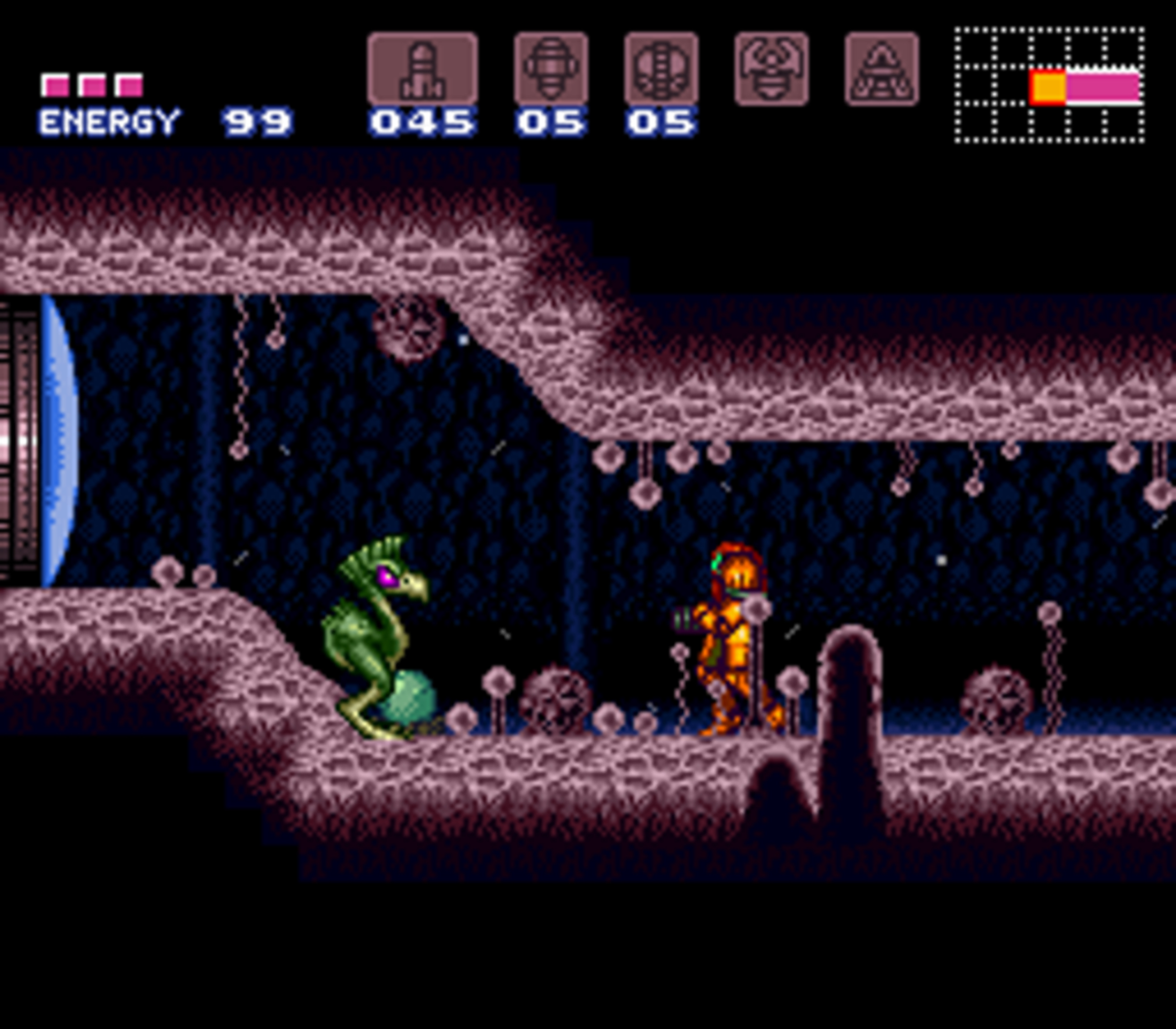 01 - Super Metroid - Forever script.jpg