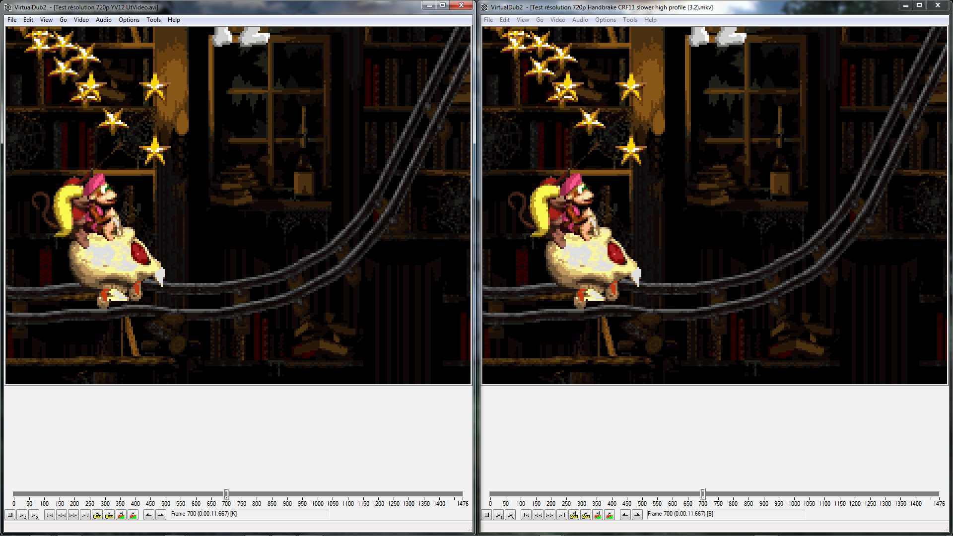 04 - Comparaison 720p YV12 lossless vs Handbrake CRF 11.png