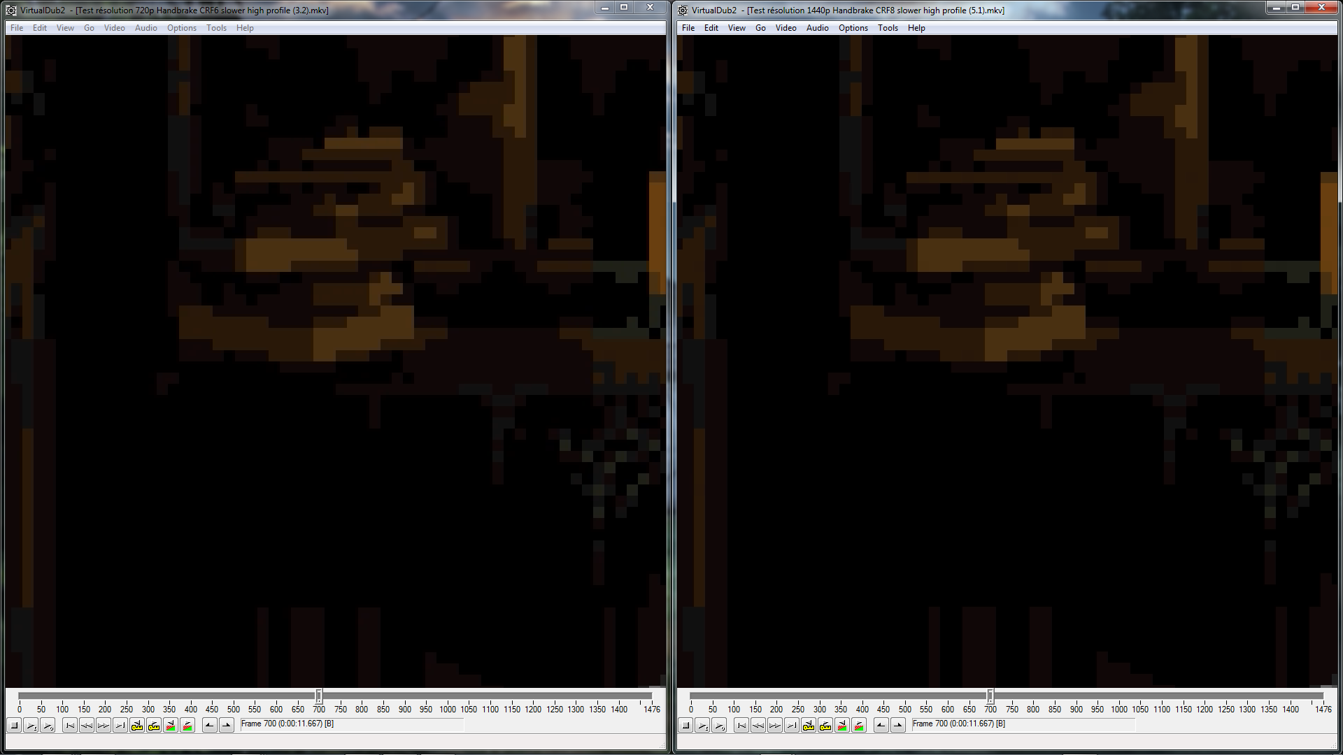 09 - Comparaison 720p YV12 Handbrake CRF 6 (zoom 400%) vs 1440p YV12 Handbrake CRF 8 (zoom 200%).png