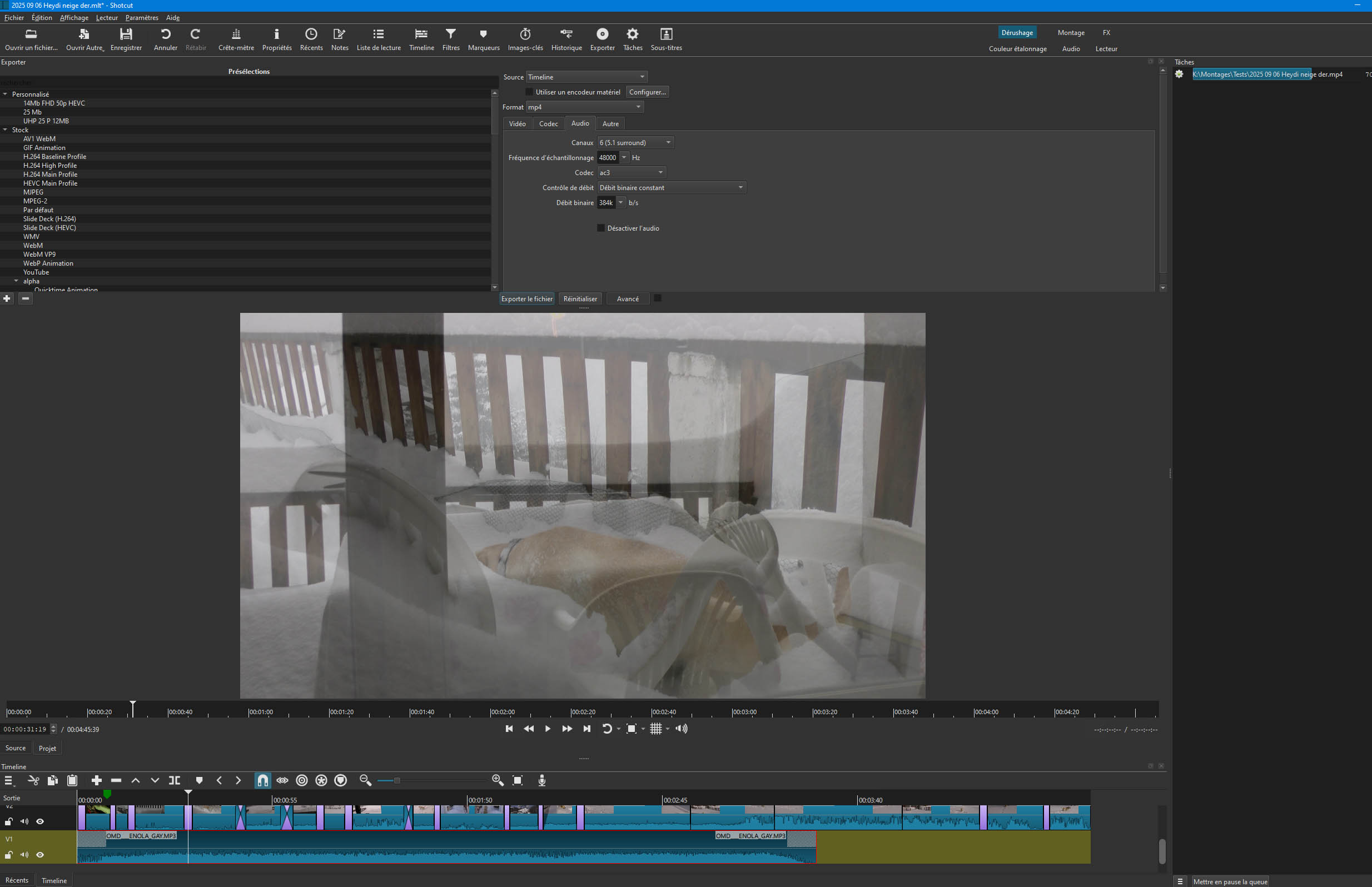 Audio export ShotCut.jpg