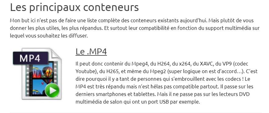 Conteneur MP4 non compatible.JPG