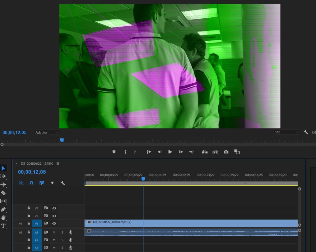 Pb premiere pro vidéo verte et violette.JPG