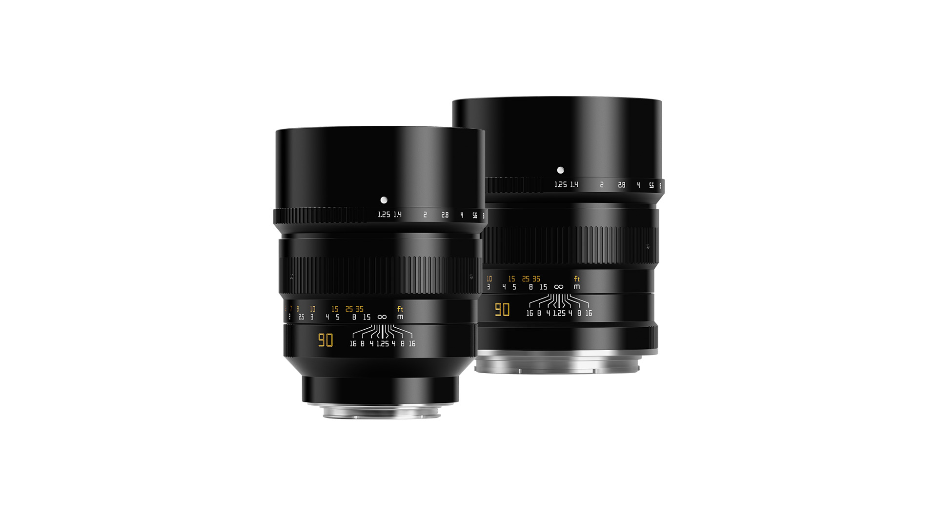 TTArtisan 90mm f1.25 les deux montures.jpg