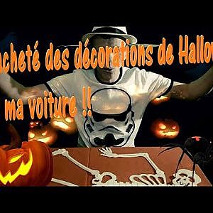 UNBOXING HALLOWEEN  :  J'AI ACHETÉ DES DINGUERIES POUR DÉCORER MA VOITURE !!!  - YouTube