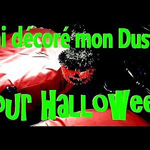 J'ai décoré mon Duster pour Halloween