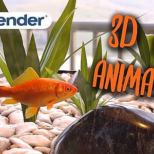 3D Fish animation - BLENDER eevee - YouTube