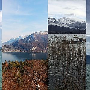 ANNECY : entre montagne et lac, aux quatre saisons - YouTube