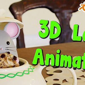 3D loop animation- BLENDER Cycles - YouTube
