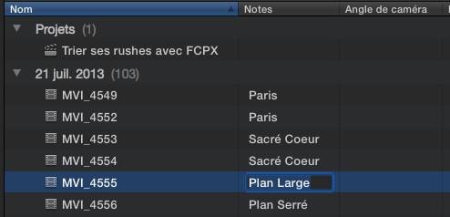 Annoter des_informations_dans_le_mode_liste_de_FCPX