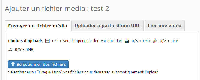 saisie-medias