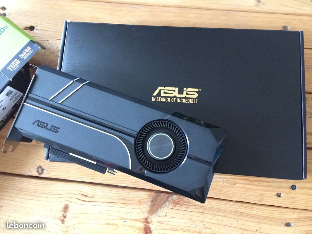 Carte graphique ASUS GeForce TURBO GTX1080Ti 11Go
