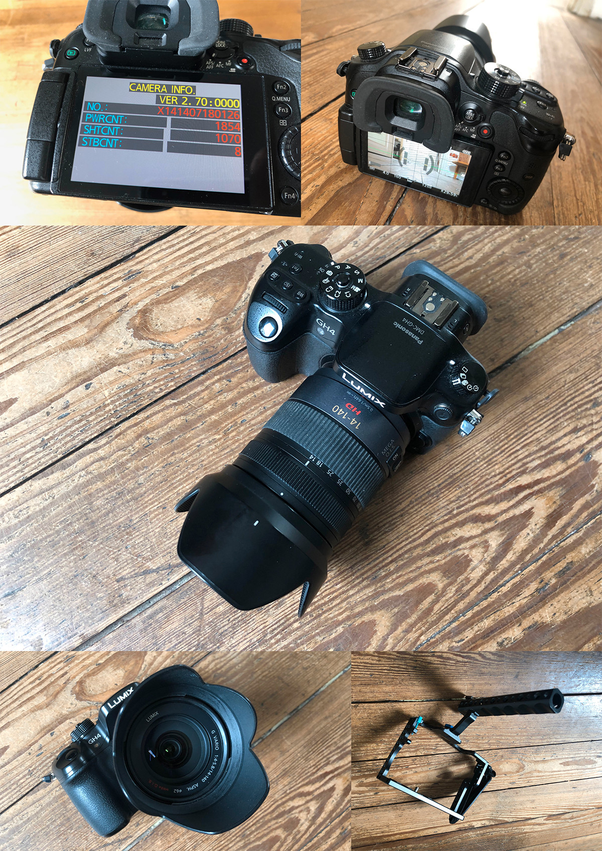 Panasonic LUMIX GH4 + obj 14-140