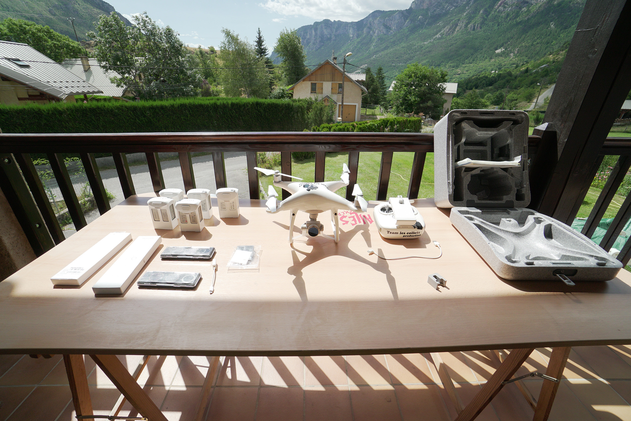 Kit Complet phantom 4 pro - Filtres, 5 batteries, 2 chargeurs