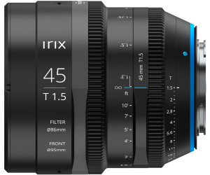 Objectif IRIX 45 mm T1.5 Monture Canon