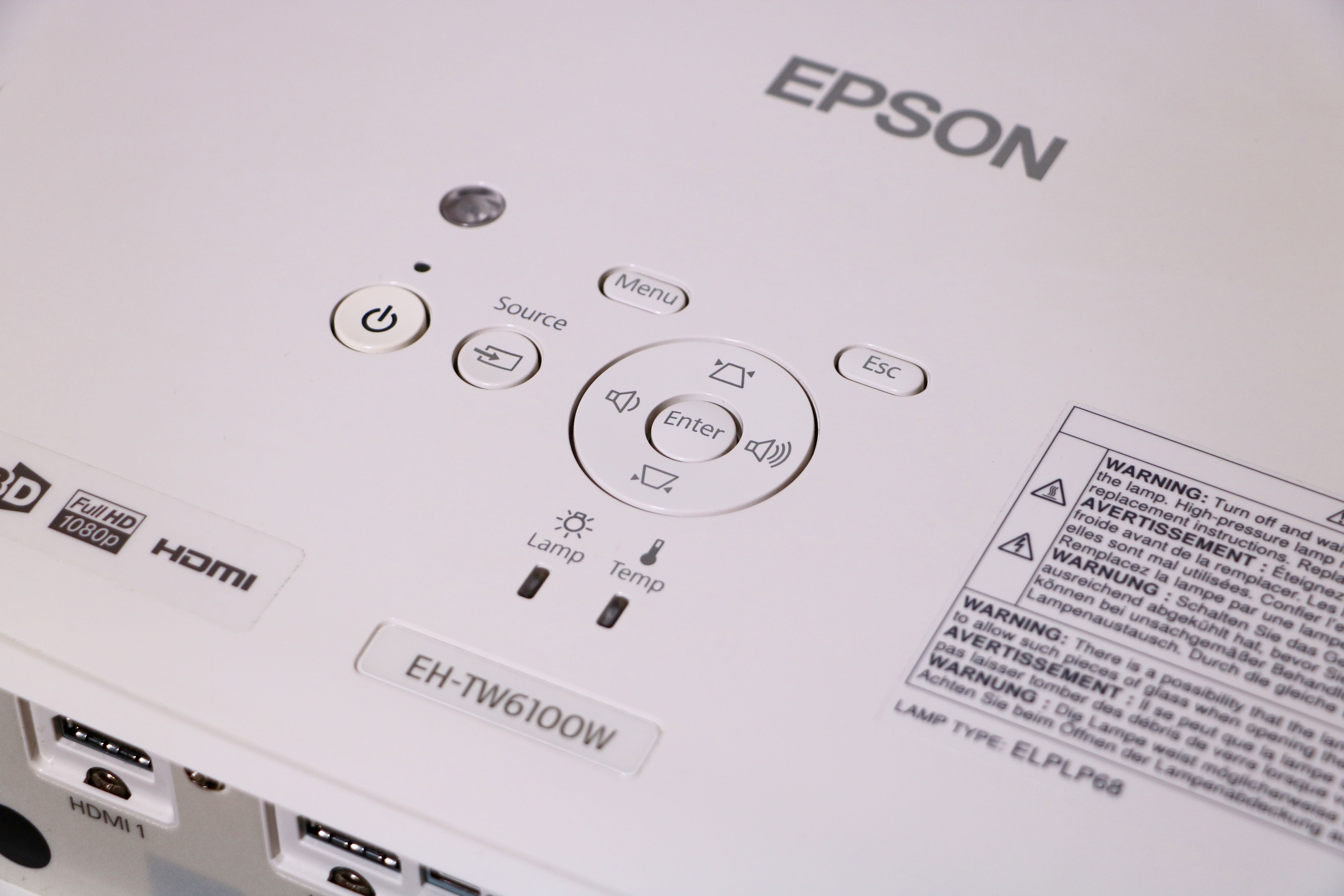 Vidéoprojecteur Epson EH-TW6100W Wifi 3D G100
