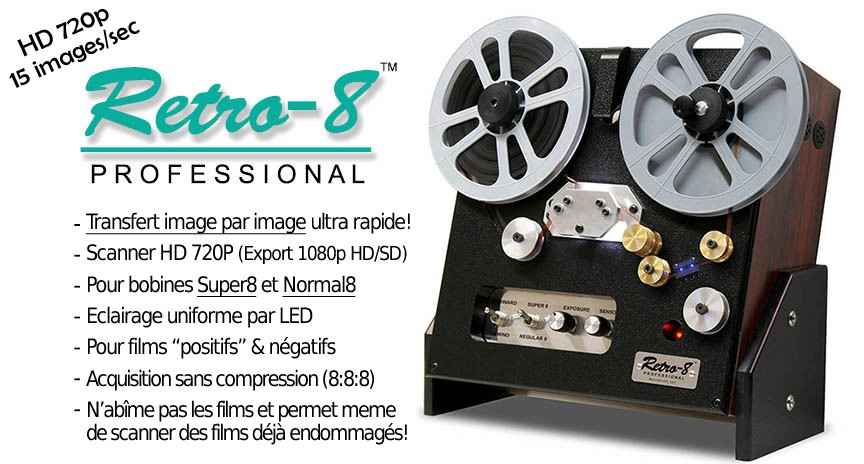 Annonce occasions - Telecinema Moviestuff Retro8 Pro HD pour