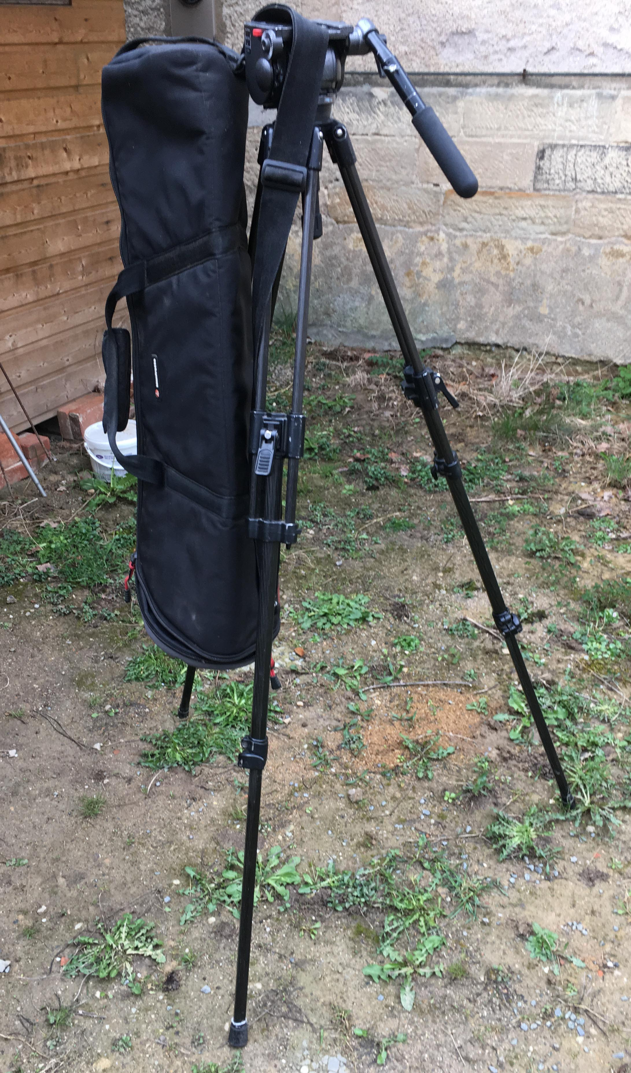 Trépied MANFROTTO 351 MVCF en carbone