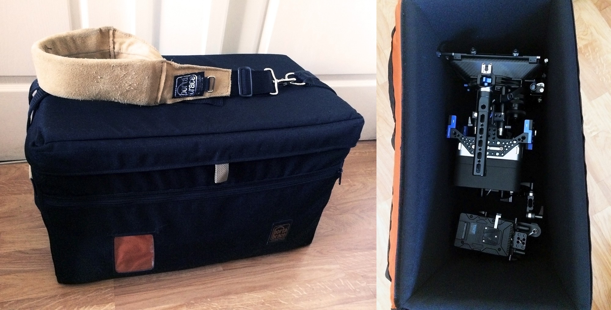 BlackMagic, équipement Tilta, Sac Portabrace, SSD, pré-ampli/Mixette, convertisseur SDI-HDMI, etc...