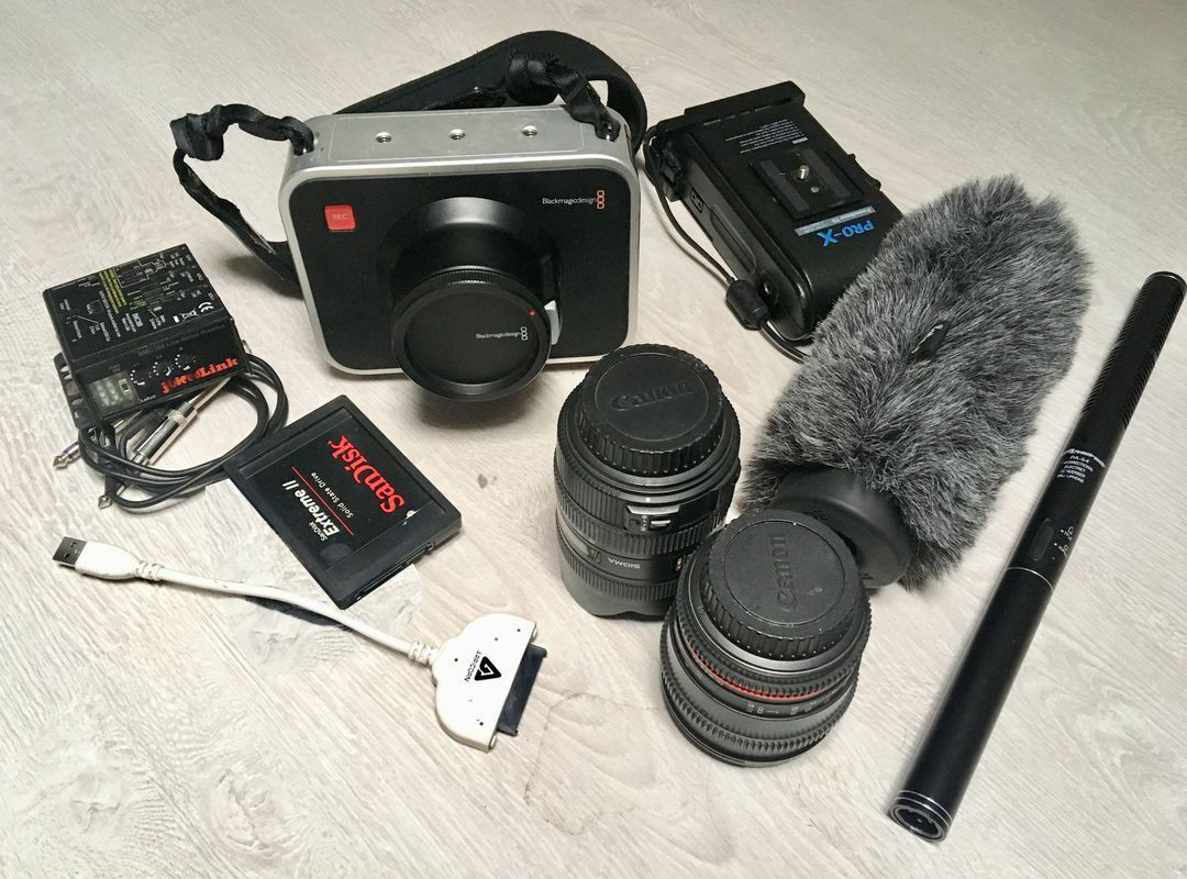 KIT Blackmagic cinema camera 2.5 k
