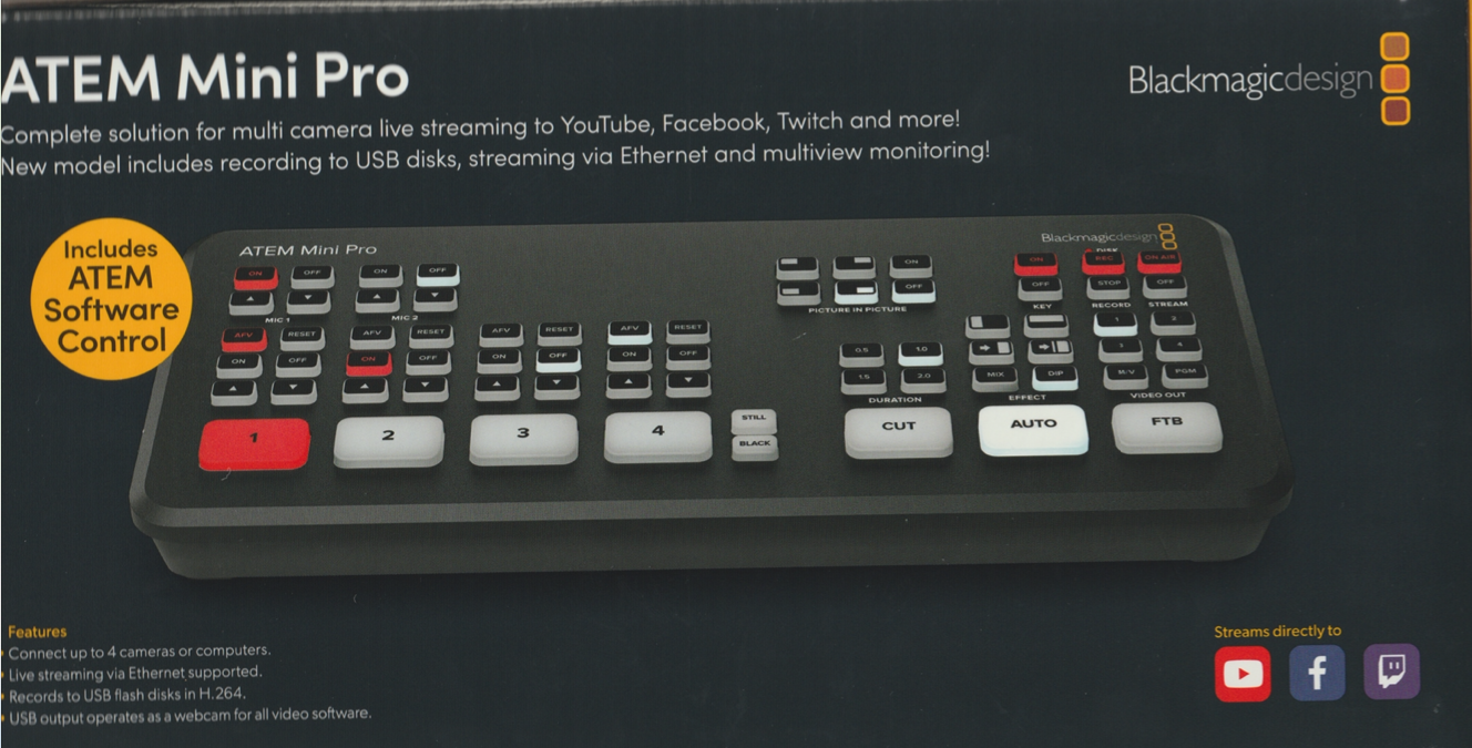 Atem Mini Pro Blackmagic Design