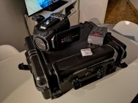 Camera BlackMagic 4K EF avec tous ses accessoires de base