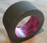 Gaffer matt black foil tape