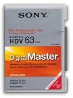 Cassettes HDV SONY 63 min