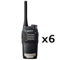 Pack 6 Talkie Walkie pro HYT TC-320 NEUFS