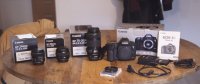 Canon 5D MIII + 3 optiques Canon EF + accessoires