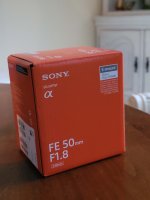 Vends Sony FE 50mm F1.8 neuf
