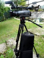 Sony Fx1 + trépied Manfrotto