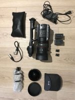 Camera Panasonic AGAC-90 en très bon état avec plusieurs accessoires