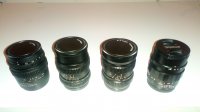 Objestifs Voightlander, SLR Magic, Angénieux.