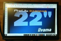 Ecran 22 pouces - 56cm - iiyama Prolite B2206 WS - Très bon état