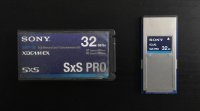 Carte mémoire Sony SBP-32 SxS PRO 32 Go