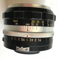 Nikkor S auto f/1,4,