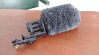 Audio Technica AT875R + Rycote Softie 10cm
