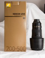 Objectif Nikon 200-500mm f/5.6