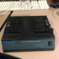 Chargeur pour 2 batteries type Anton Bauer et alimentation caméra PRO X XC-2LA