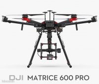 PACK COMPLET: Drone DJI M600 PRO + stabilisateur d'image RONIN