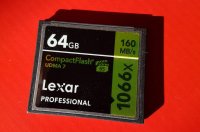 Carte CompactFlash Lexar 64 1066