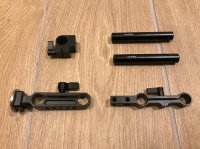 Accessoires Caméra Smallrig et Camvate : 15mm rods / clamps / Arri rosette