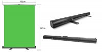 Fond Ecran vert (Chromakey) pliable