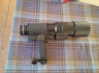 LEICA telyt  400 mm f5,6 montee sur poignee televit